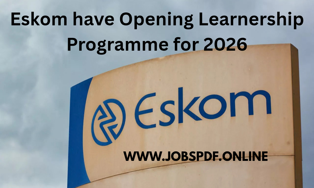 Eskom have Opening Learnership Programme for 2026 1 eskom-have-opening-learnership